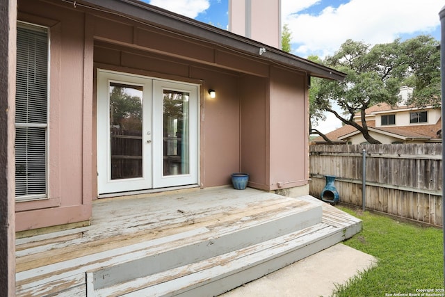 9357 Dover, San Antonio, TX 78250 - deck with french doors