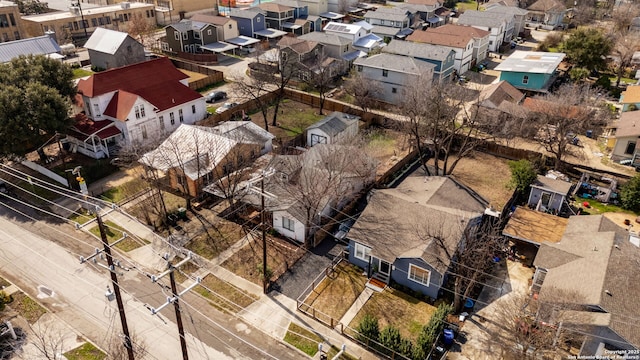 1119 N Pine St, San Antonio, TX 78202 - aerial perspective of suburban area