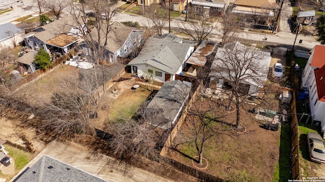 1119 N Pine St, San Antonio, TX 78202 - aerial perspective of suburban area