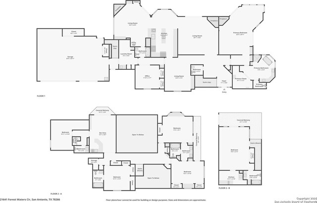 21641 Forest Waters, Garden Ridge, TX 78266 - home floor plan