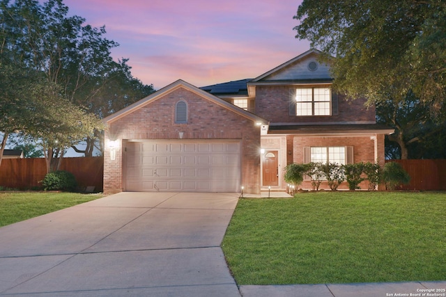 11502 Windwalk, San Antonio, TX 78253 - traditional home featuring brick siding, an attached garage, and concrete driveway