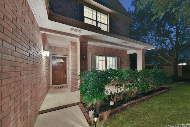 11502 Windwalk, San Antonio, TX 78253 - property entrance featuring brick siding