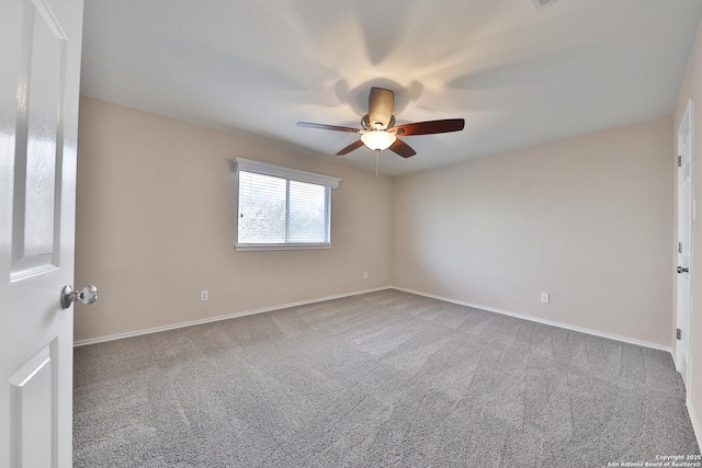 11502 Windwalk, San Antonio, TX 78253 - carpeted empty room with a ceiling fan and baseboards
