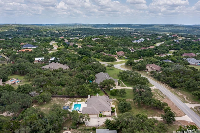311 Wentworth, Spring Branch, TX 78070 - aerial view of a pool area