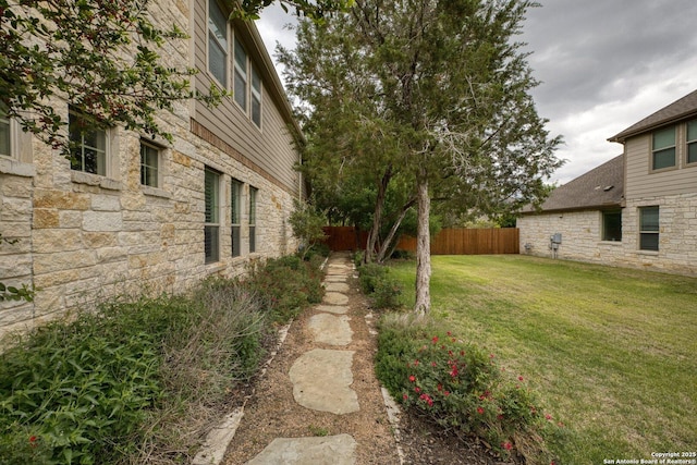 9718 Rosemire Way, San Antonio, TX 78254 - view of yard
