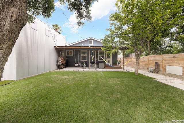 203 Rehmann, San Antonio, TX 78204 - back of property featuring a patio