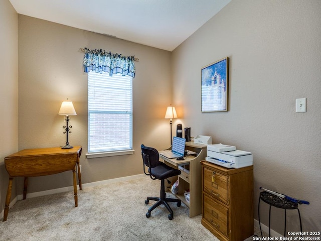 1506 Winston Cv, San Antonio, TX 78260 - office featuring plenty of natural light, carpet, and baseboards