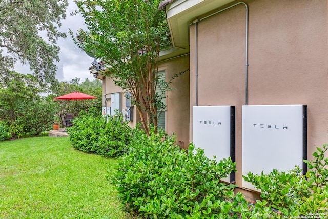 10 Kings Tower, San Antonio, TX 78257 - exterior space featuring stucco siding and a yard