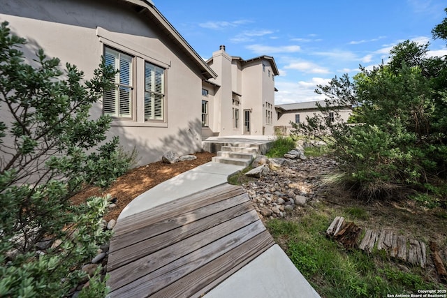 195 Desert Flower, Spring Branch, TX 78070 - view of yard