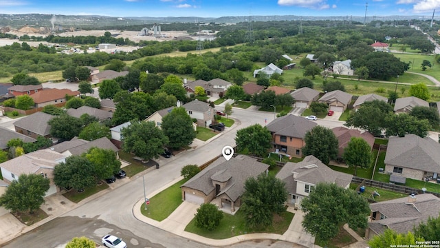 9815 Leubeck Rnch, Helotes, TX 78023 - aerial perspective of suburban area