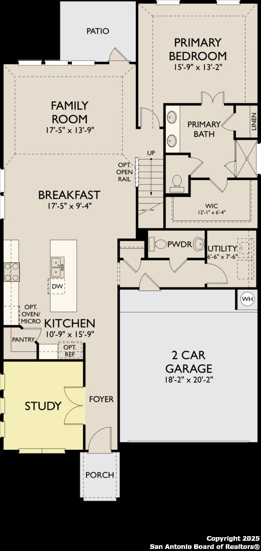 1345 Meester Dr, San Antonio, TX 78245 - floor plan / room layout