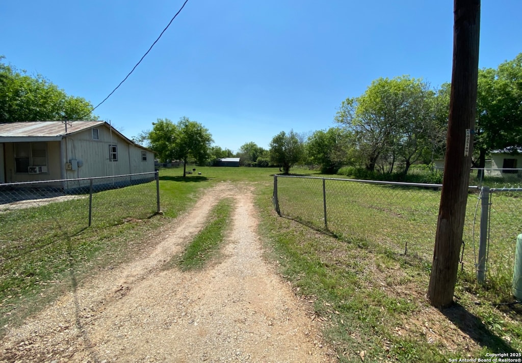 1215 Plum, Floresville, TX 78114 - view of dirt / gravel road