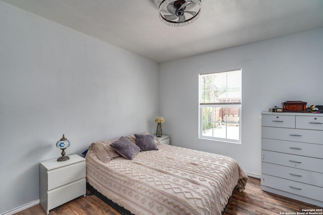 222 Laurelwood, San Antonio, TX 78213 - bedroom featuring dark wood-type flooring