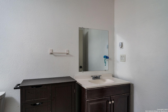 222 Laurelwood, San Antonio, TX 78213 - bathroom with vanity and toilet