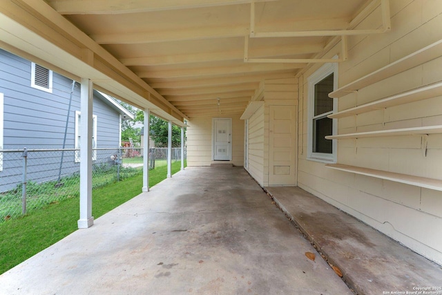239 Banbridge, San Antonio, TX 78223 - view of patio / terrace featuring an attached carport
