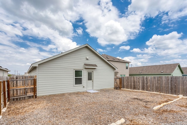 5455 Daphne Path, San Antonio, TX 78253 - rear view of house with a fenced backyard