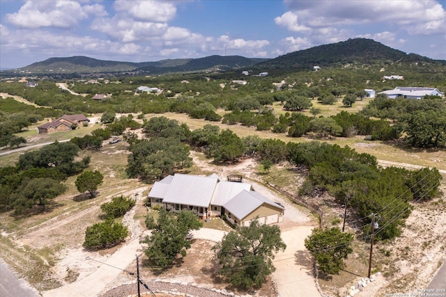 122 Twisting Oaks Ct, Pipe Creek, TX 78063 - view of subject property featuring a mountainous background