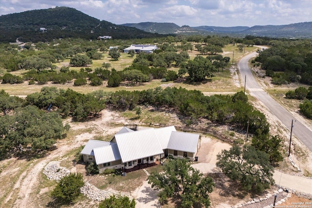 122 Twisting Oaks Ct, Pipe Creek, TX 78063 - view of subject property with a mountainous background