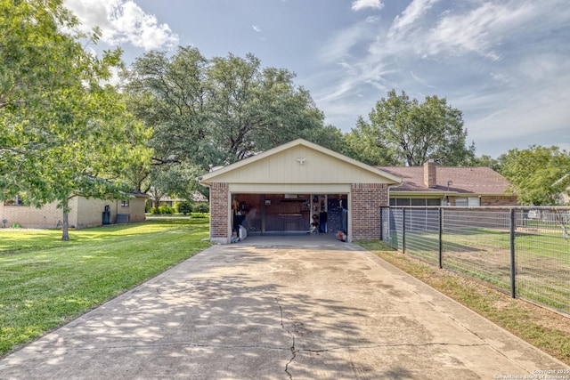 105 S Bluebonnet, Uvalde, TX 78801 - view of detached garage