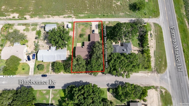 105 S Bluebonnet, Uvalde, TX 78801 - aerial view