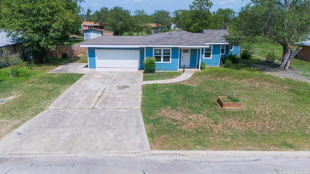 234 Gaiety Ln, Kirby, TX 78219 - ranch-style home with driveway and a garage