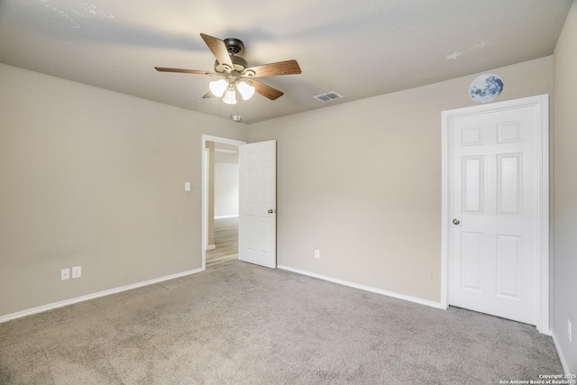 6763 Indian Ldg, San Antonio, TX 78253 - unfurnished bedroom featuring carpet, baseboards, and a ceiling fan