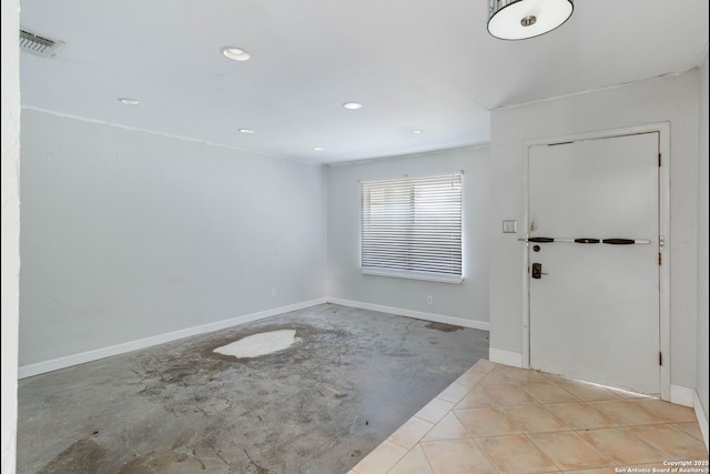 4911 Belle Ellen, San Antonio, TX 78229 - foyer featuring recessed lighting and baseboards
