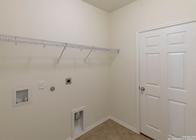 468 Salz Way, San Antonio, TX 78260 - laundry area with electric dryer hookup, hookup for a washing machine, and hookup for a gas dryer
