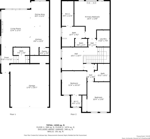 8851 Oakland Rd, San Antonio, TX 78240 - home floor plan