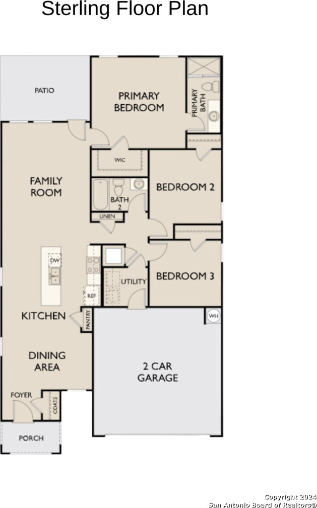 15018 Painted Hls, San Antonio, TX 78253 - property floor plan