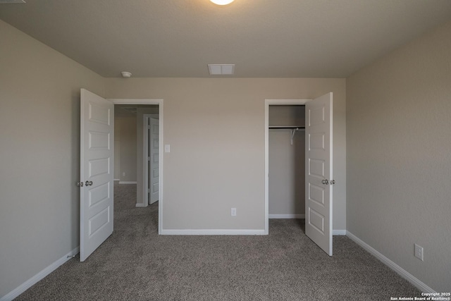 10310 Tule Creek Frk, San Antonio, TX 78252 - unfurnished bedroom featuring carpet, a closet, and baseboards