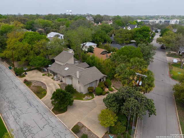 106 Mayflower, Alamo Heights, TX 78209 - aerial view of property and surrounding area