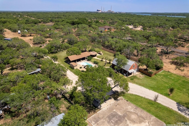 8608 S Foster Rd, San Antonio, TX 78222 - drone / aerial view of a forest