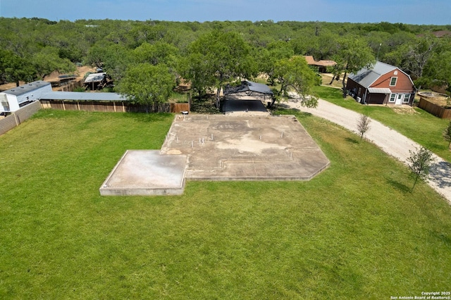 8608 S Foster Rd, San Antonio, TX 78222 - aerial view of property and surrounding area featuring a forest