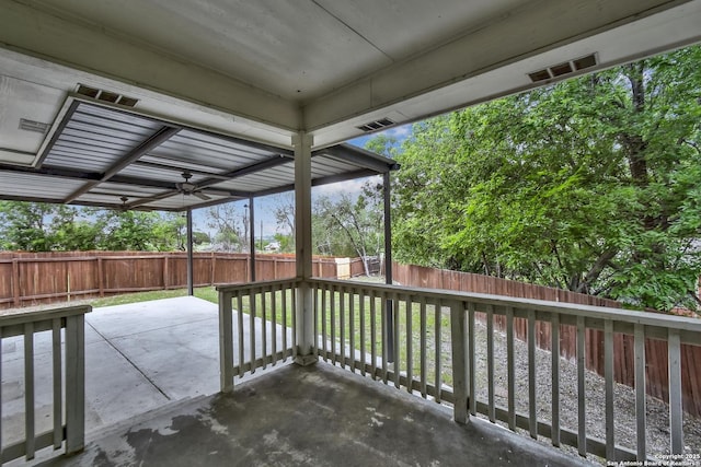 1947 Walter Raleigh, Windcrest, TX 78239 - fenced backyard with a patio area