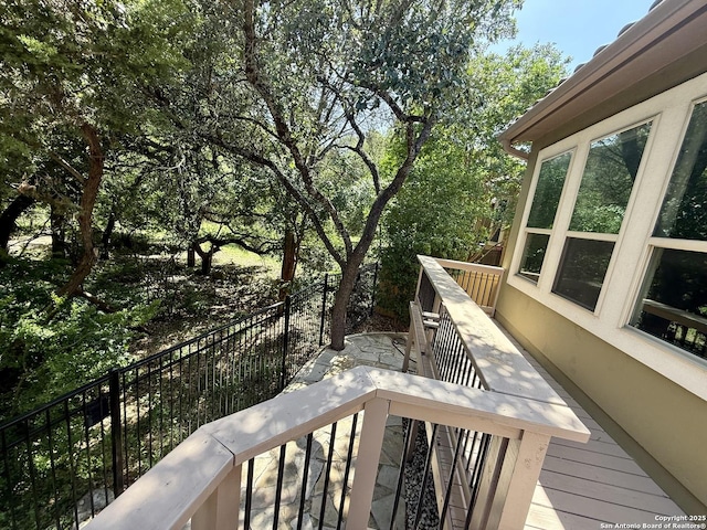 1410 Melanie, San Antonio, TX 78258 - deck with stairs