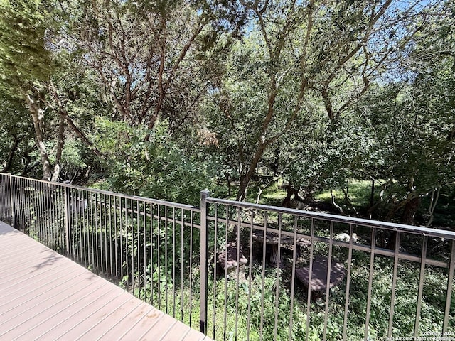 1410 Melanie, San Antonio, TX 78258 - view of wooden terrace