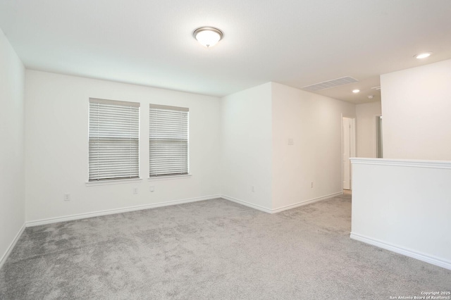 2006 Prometheus Cv, San Antonio, TX 78245 - empty room with light colored carpet, baseboards, and recessed lighting