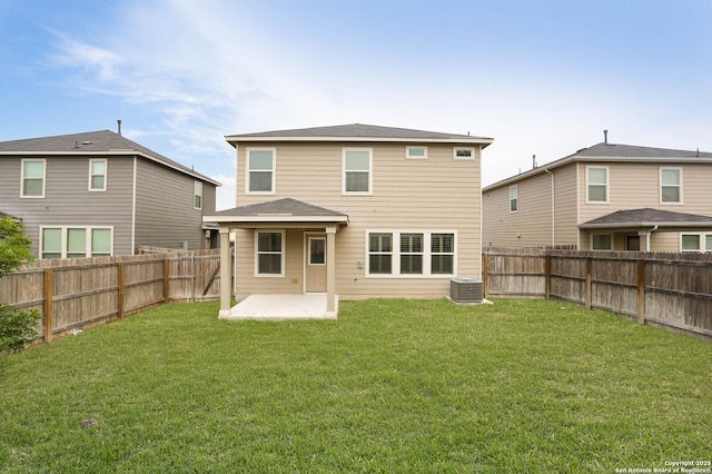 2006 Prometheus Cv, San Antonio, TX 78245 - rear view of house featuring a patio and central air condition unit