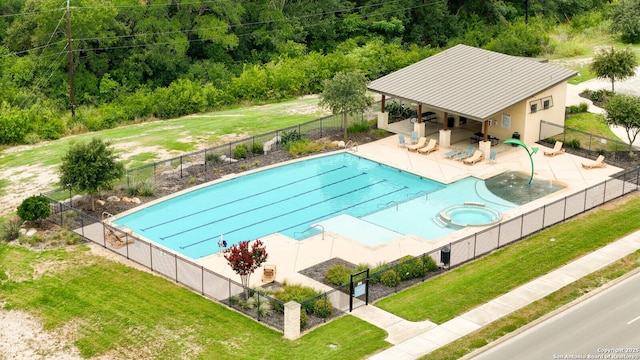 2006 Prometheus Cv, San Antonio, TX 78245 - community pool featuring a patio area