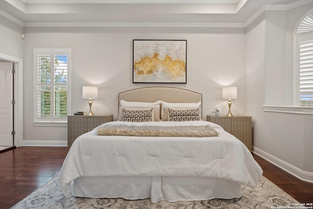 3 Benchwood Cir, San Antonio, TX 78248 - bedroom featuring wood finished floors, baseboards, and ornamental molding