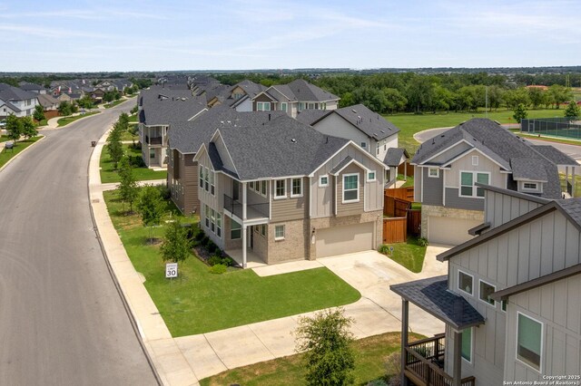 9607 Stillwater Pass, San Antonio, TX 78254 - aerial view of residential area