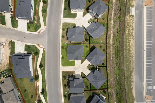 9607 Stillwater Pass, San Antonio, TX 78254 - aerial view of residential area with property parcel outlined