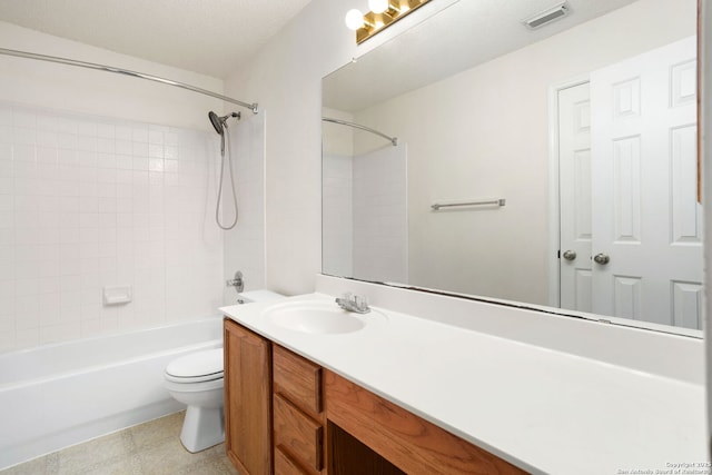 18718 Legend Oaks, San Antonio, TX 78259 - full bath with toilet, vanity, and shower / bath combination