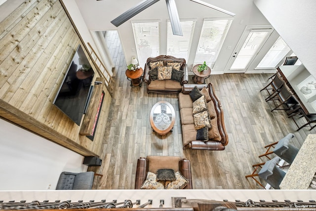14042 Gemma, San Antonio, TX 78253 - living area featuring wood finished floors