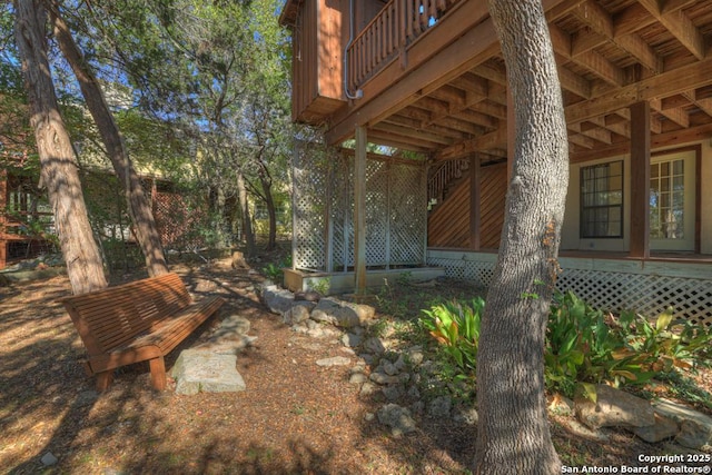 642 Lakebreeze, Canyon Lake, TX 78133 - view of yard