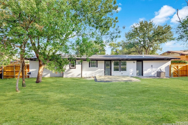 207 Northaven, San Antonio, TX 78229 - back of house with central AC unit