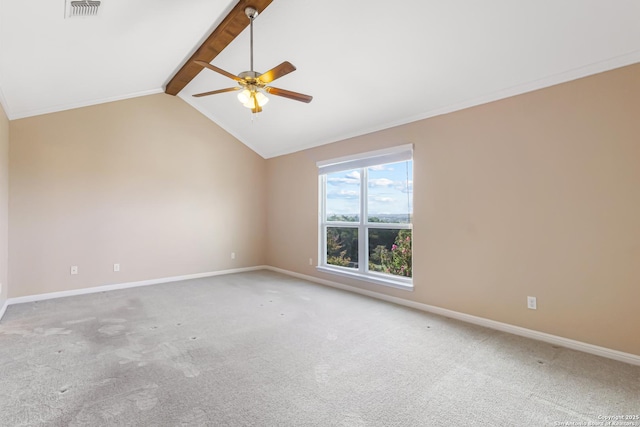 890 Live Oak, Spring Branch, TX 78070 - empty room with ceiling fan, baseboards, and carpet