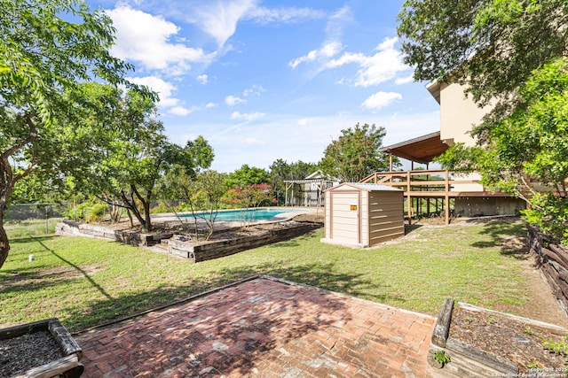890 Live Oak, Spring Branch, TX 78070 - view of yard with a patio and an outdoor pool