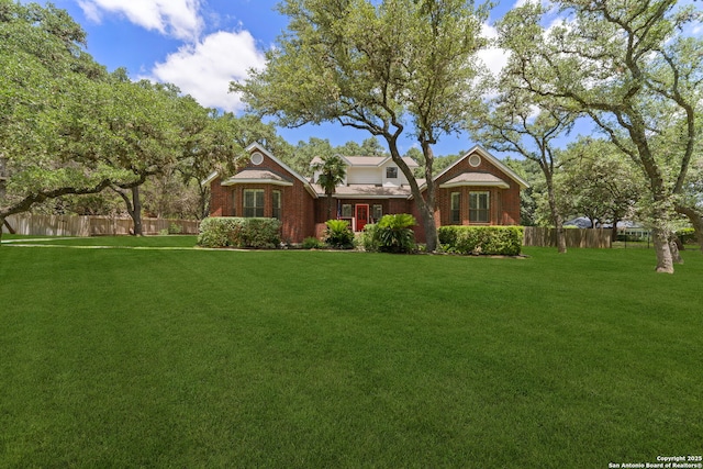 8735 Paseo Oaks, San Antonio, TX 78255 - view of front of property featuring brick siding